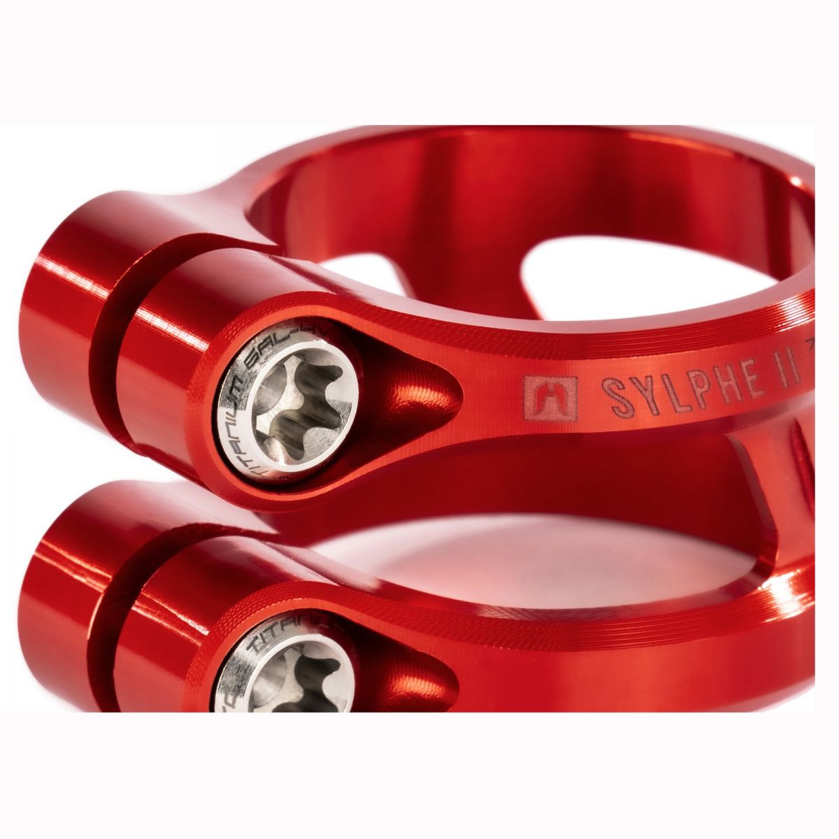 Зажим Ethic Sylphe V2 Standart 31.8 Clamp (Red) — купить в
